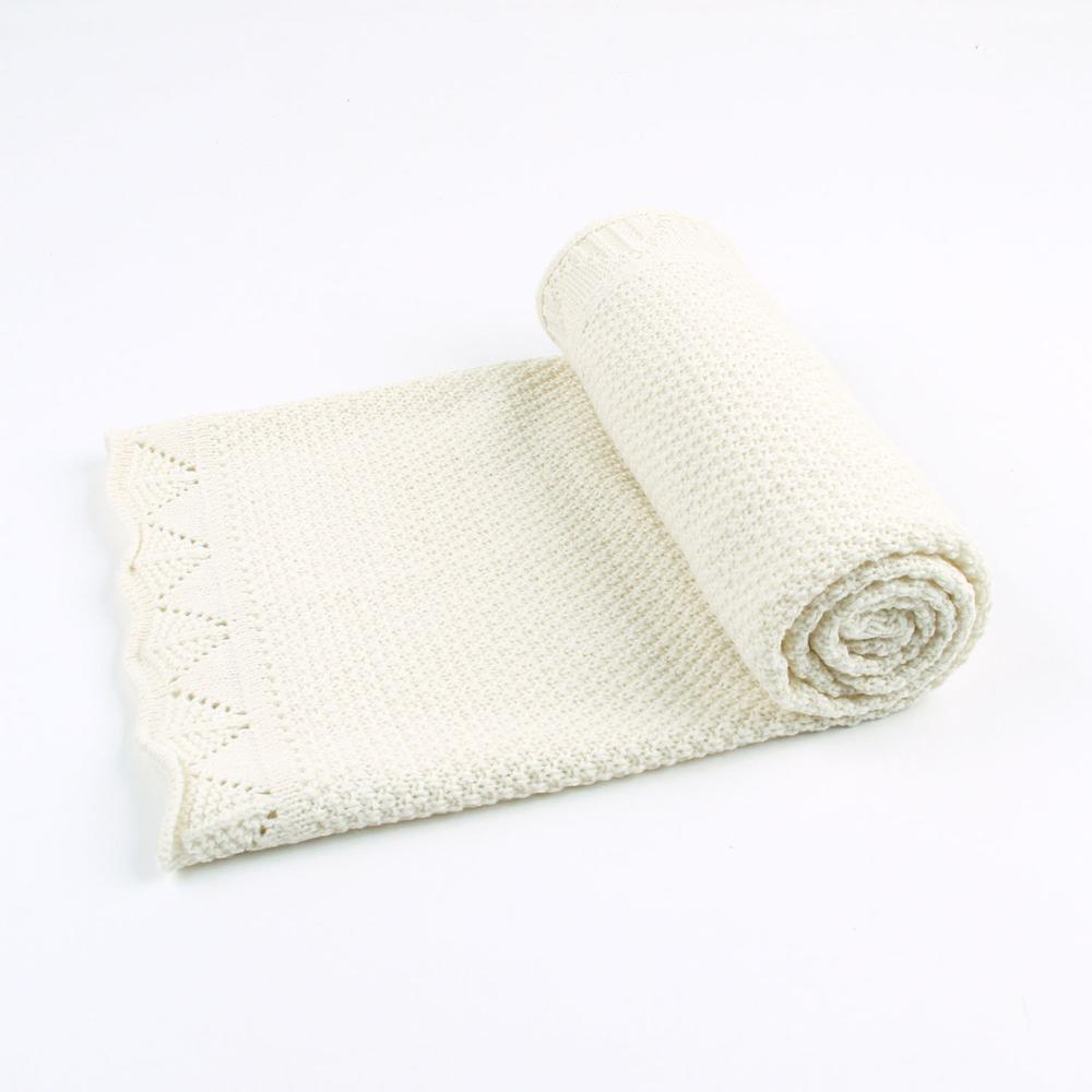 Knitted Baby Blanket Multi-Purpose